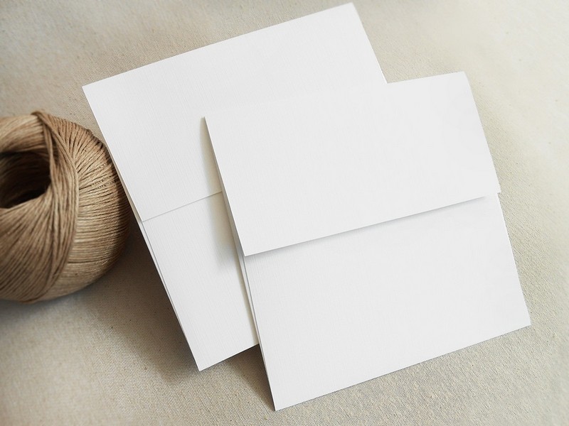 envelope branco