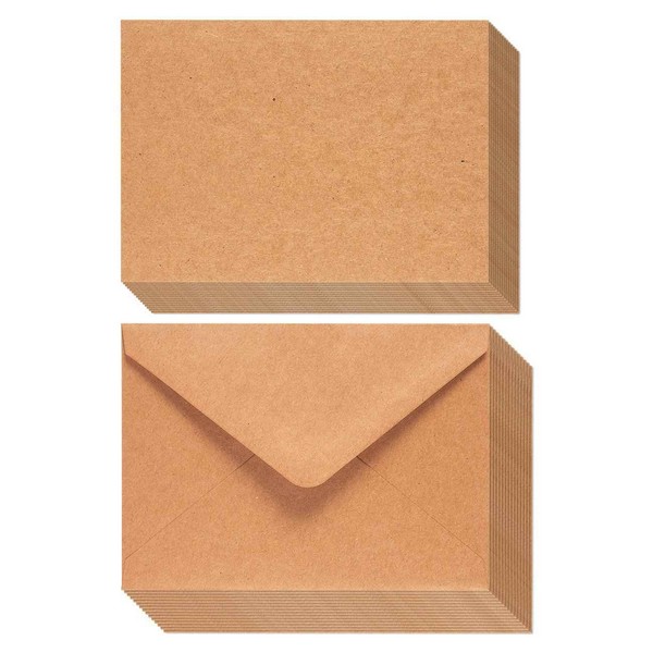 Envelope kraft natural