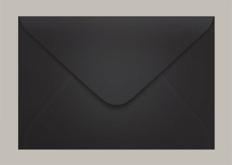 envelope preto