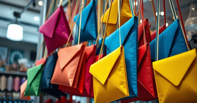 Envelope Saco Colorido: Estilo e Praticidade