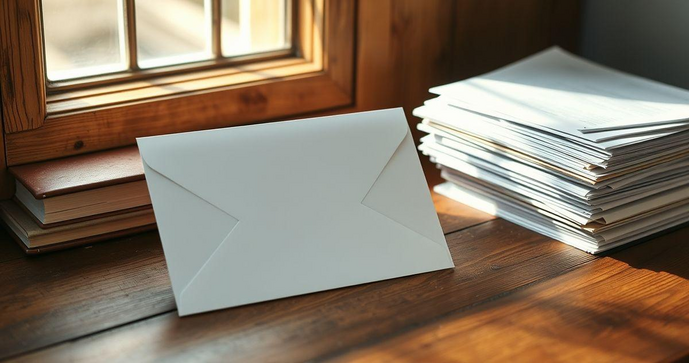 Envelope A4 Branco Ideal para Organizar Seus Documentos com Estilo