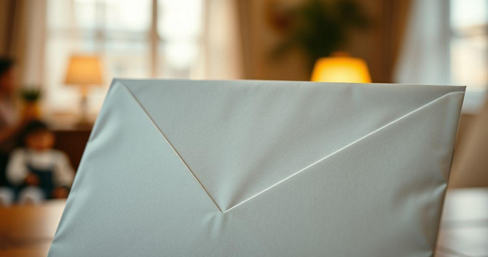 Envelope com lacre adesivo: Proteção e Estilo