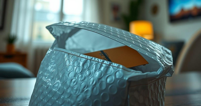 Envelope de Plástico Bolha é a Melhor Opção para Proteção de Produtos