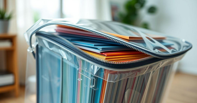 Envelope plástico com zíper é a solução ideal para organização e proteção de documentos e objetos. Descubra suas vantagens e aplicações.