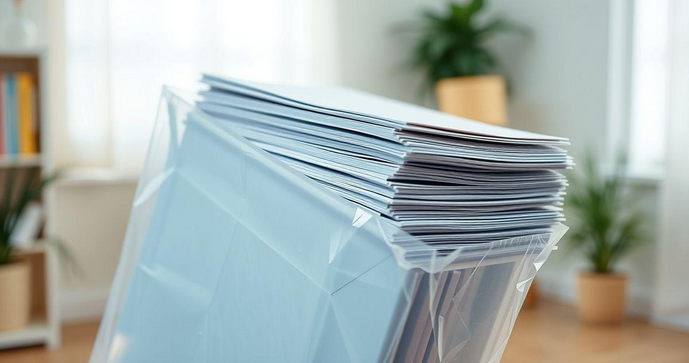 Envelope Plástico Ideal para Proteção e Armazenamento de Documentos