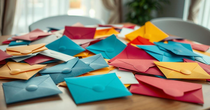Descubra o Preço dos Envelopes Coloridos e Economize na Sua Compra