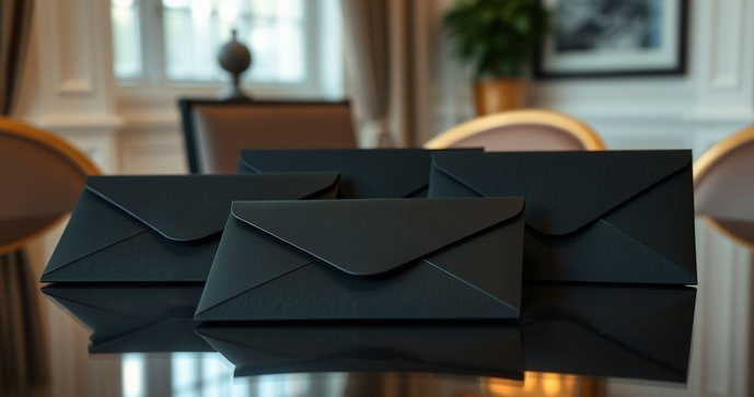 Como Escolher o Envelope Preto Perfeito para Suas Necessidades